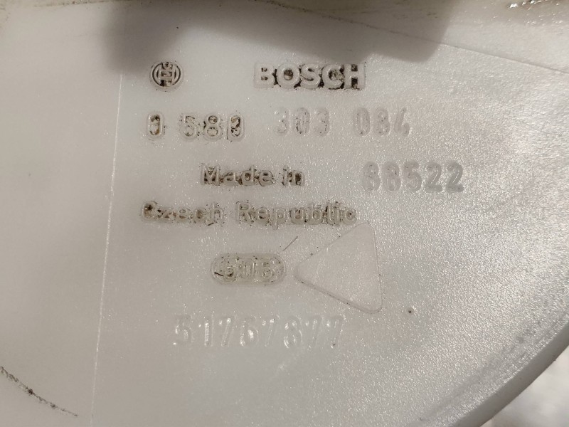 Recambio de bomba combustible para lancia musa (184) platino referencia OEM IAM 0580303084 51767844 