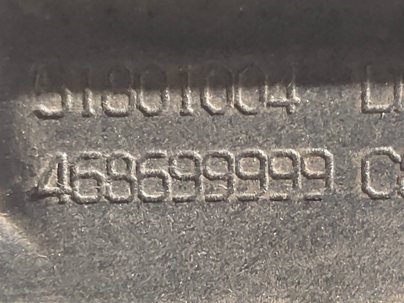 Recambio de faro antiniebla derecho para lancia musa (184) platino referencia OEM IAM 51801004 468699999 