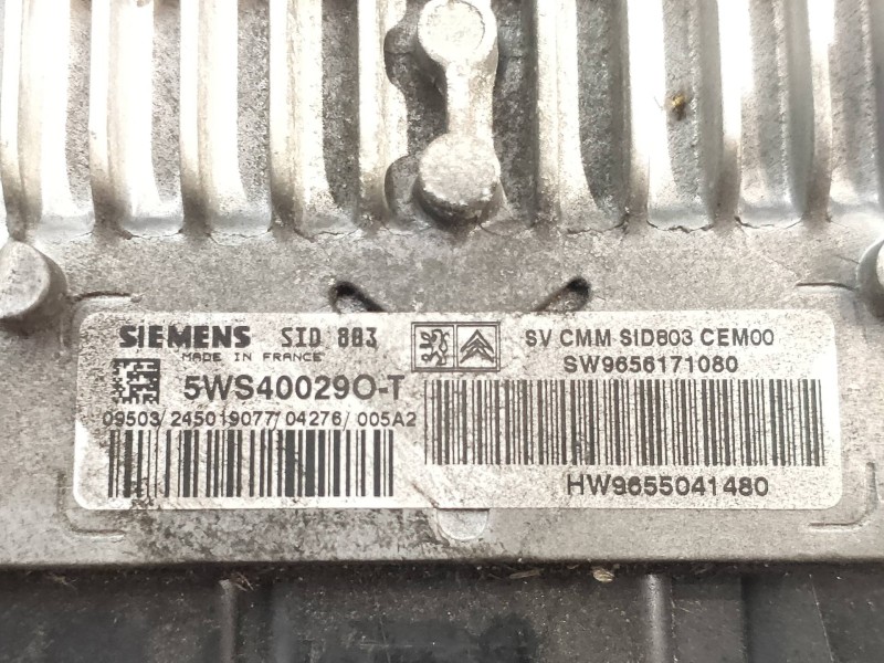 Recambio de centralita motor uce para peugeot 307 break / sw (s1) sw pack referencia OEM IAM 5WS40029OT 9656171080 9655041480 SI Recambio de centralita motor uce para peugeot 307 break / sw (s1) sw pack referencia OEM IAM 5WS40029OT 9656171080 9655041480 SI