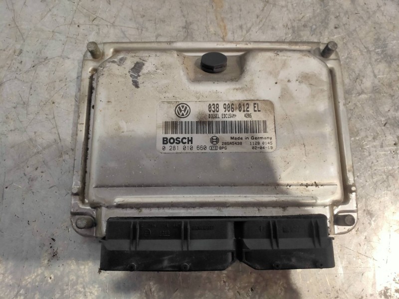 Recambio de centralita motor uce para volkswagen polo (9n1) conceptline referencia OEM IAM 0281010660 038906012EL 28SA5438 BOSCH