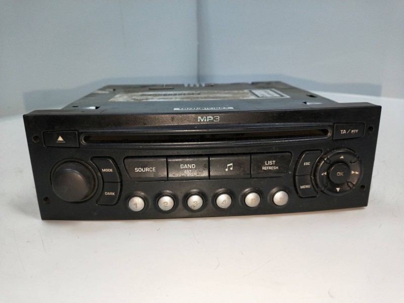 Recambio de sistema audio / radio cd para citroen c4 berlina collection referencia OEM IAM 7645138393  