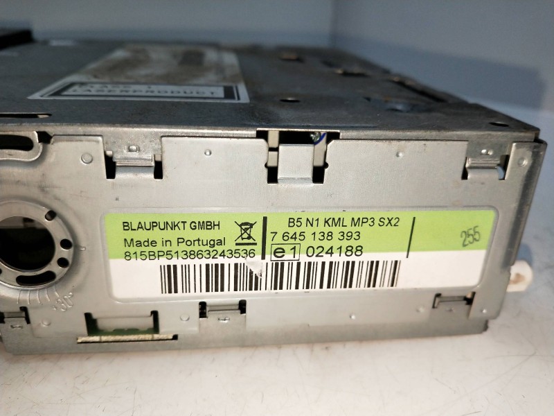 Recambio de sistema audio / radio cd para citroen c4 berlina collection referencia OEM IAM 7645138393  