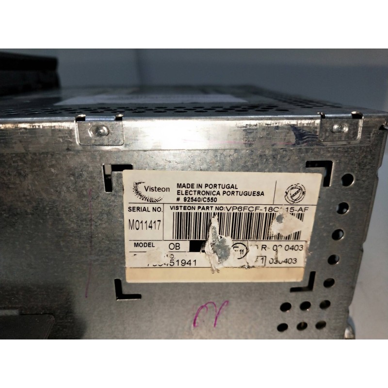 Recambio de sistema audio / radio cd para fiat bravo (198) 1.9 16v dynamic multijet referencia OEM IAM 735451941  
