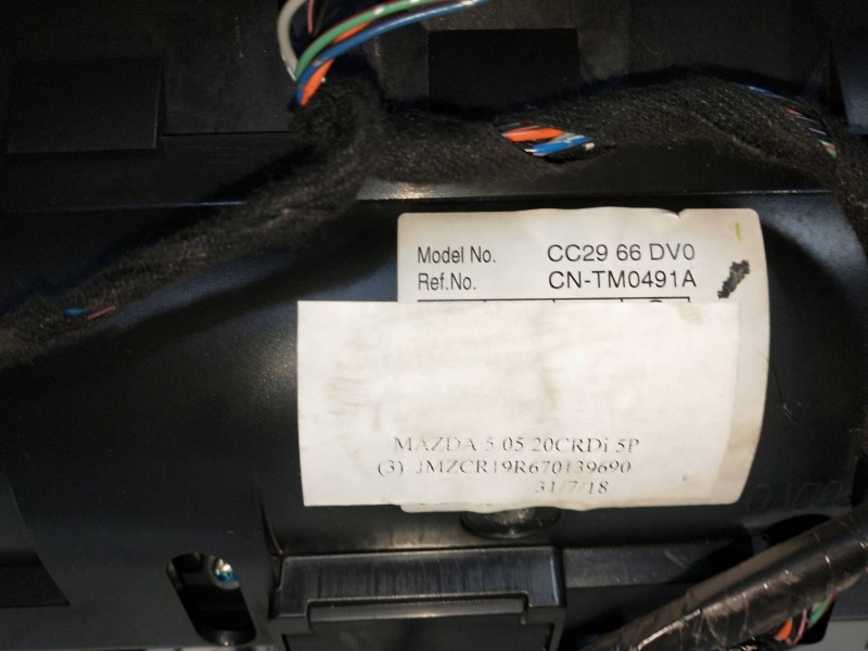 Recambio de modulo electronico para mazda 5 berl. (cr) 2.0 diesel cat referencia OEM IAM CC2966DV0 CNTM0491A 