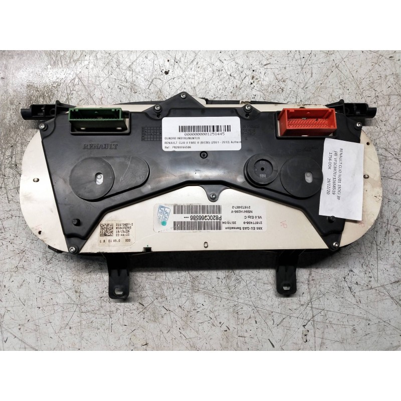 Recambio de cuadro instrumentos para renault clio ii fase ii (b/cb0) authentique referencia OEM IAM P8200066586 NS8414295V 