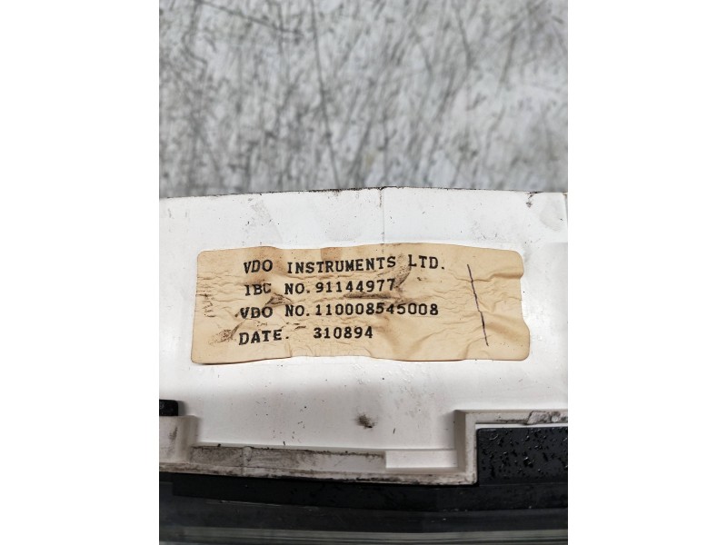 Recambio de cuadro instrumentos para opel frontera a sport referencia OEM IAM 110008545008 91144977 