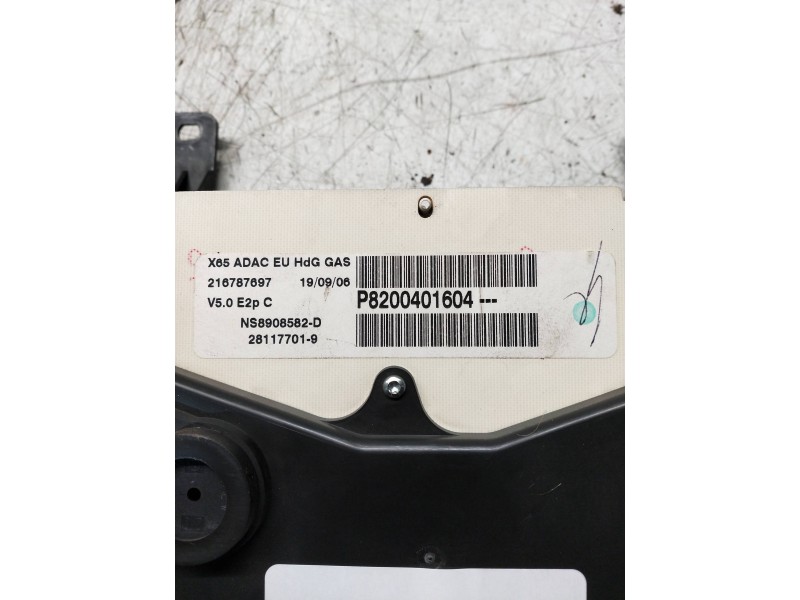 Recambio de cuadro instrumentos para renault clio ii fase ii (b/cb0) authentique referencia OEM IAM P8200401604 281177019 