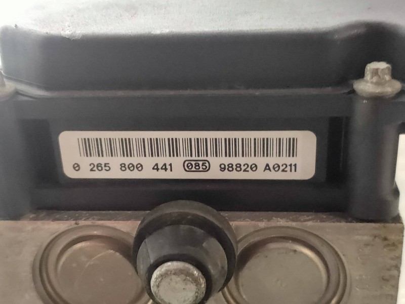 Recambio de abs para peugeot 107 urban referencia OEM IAM 0265231579 445180H010 0265800441 BOSCH