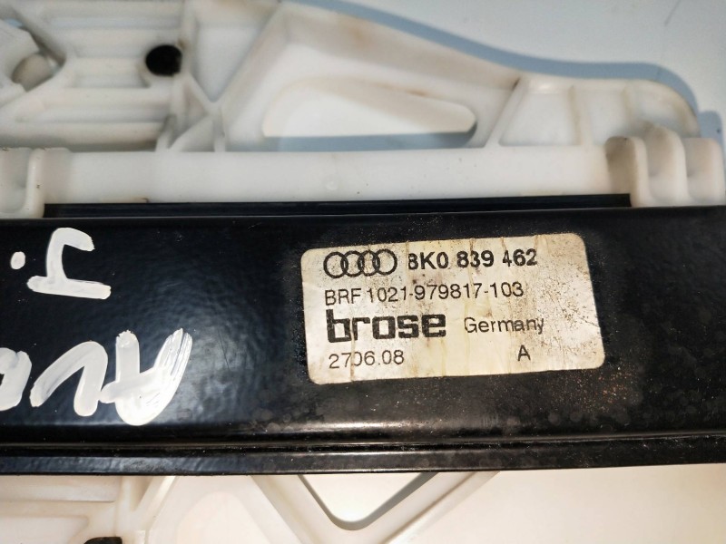 Recambio de elevalunas trasero derecho para audi a4 avant (8k5) (2008) 2.0 16v tdi referencia OEM IAM 8K0959812 8K0839462 4P