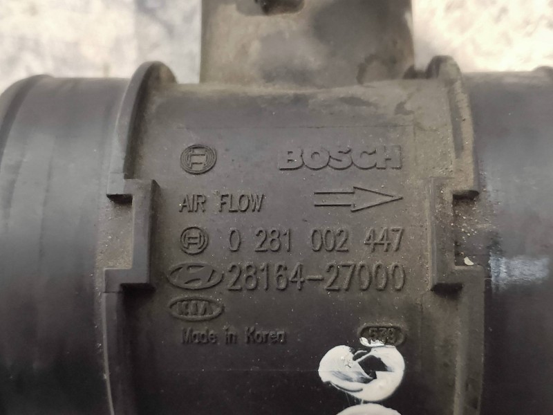 Recambio de caudalimetro para hyundai santa fe (bm) 2.2 crdi comfort 4x4 referencia OEM IAM 0281002447 2816427000 BOSCH