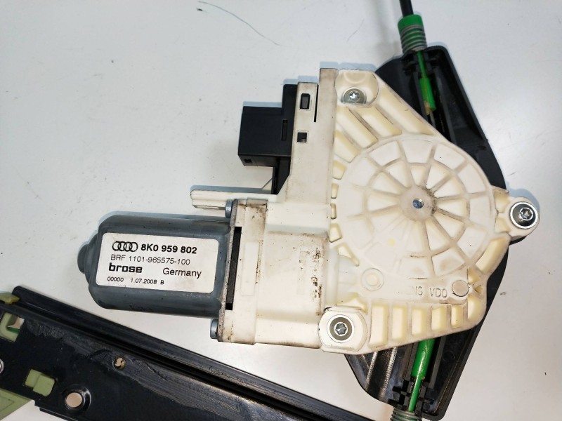 Recambio de elevalunas delantero derecho para audi a4 ber. (b8) referencia OEM IAM 8K0959802 8K0837462 4P