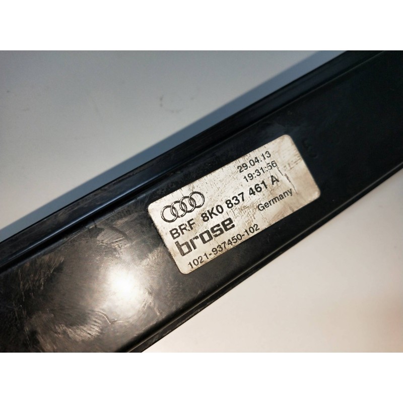 Recambio de elevalunas delantero izquierdo para audi a4 avant (8k5) (2008) 2.0 16v tdi referencia OEM IAM 98K0959801A 8K0837461A