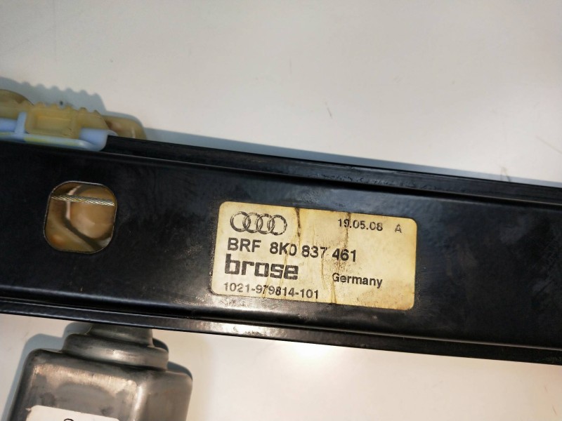 Recambio de elevalunas delantero izquierdo para audi a4 avant (8k5) (2008) referencia OEM IAM 8K0959801 8K0837461 4P