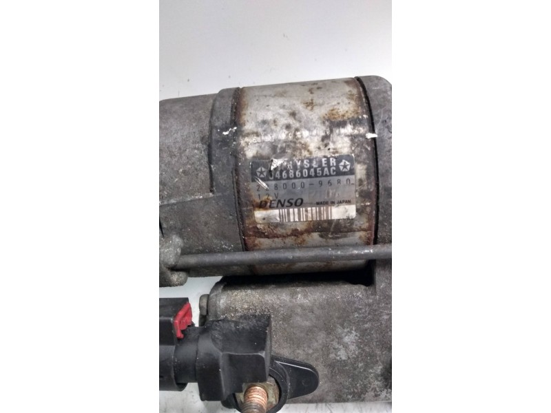 Recambio de motor arranque para chrysler voyager (rg) 3.3 lx referencia OEM IAM 2280009680 04686045AC 