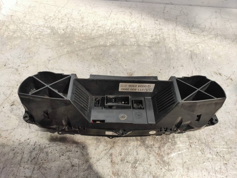 Recambio de mando calefaccion / aire acondicionado para mercedes clase e (w211) berlina e 220 cdi (211.008) referencia OEM IAM 2
