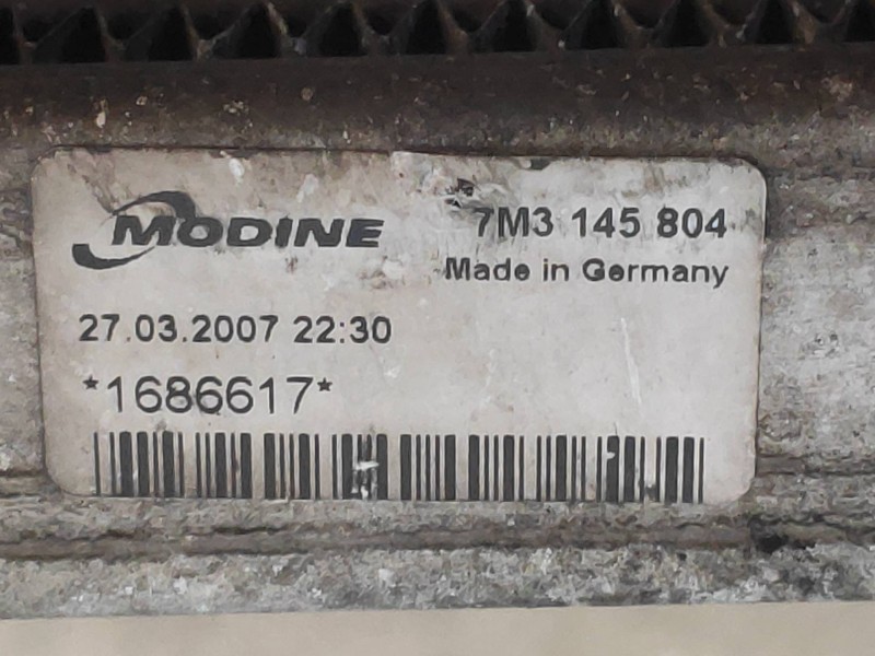 Recambio de intercooler para seat alhambra (7v9) reference referencia OEM IAM 7M3145804 1686617 