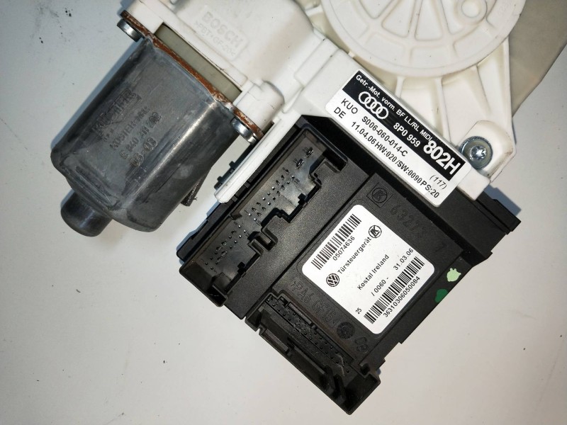 Recambio de elevalunas delantero derecho para audi a3 sportback (8p) 2.0 tdi referencia OEM IAM E840311202 8P0959802H 5P