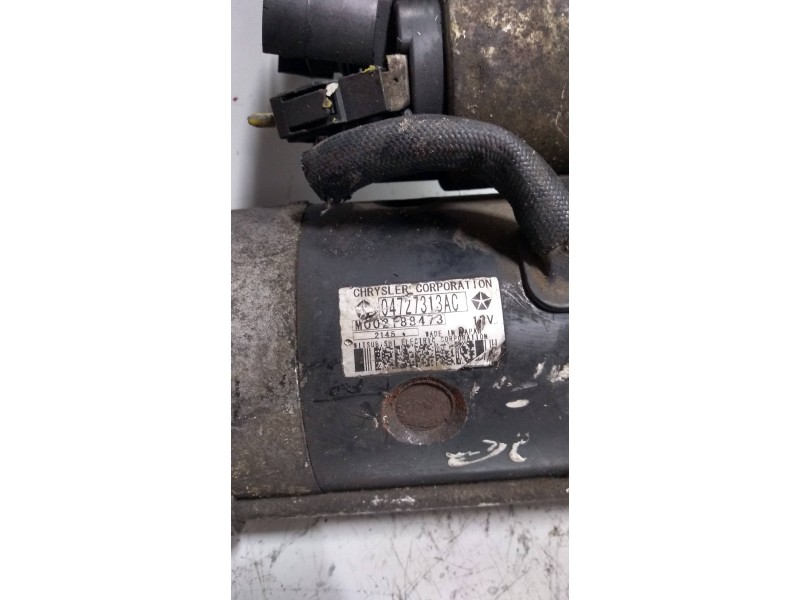 Recambio de motor arranque para chrysler voyager (rg) 2.5 crd lx referencia OEM IAM 04727313AC M002T88473  Recambio de motor arranque para chrysler voyager (rg) 2.5 crd lx referencia OEM IAM 04727313AC M002T88473