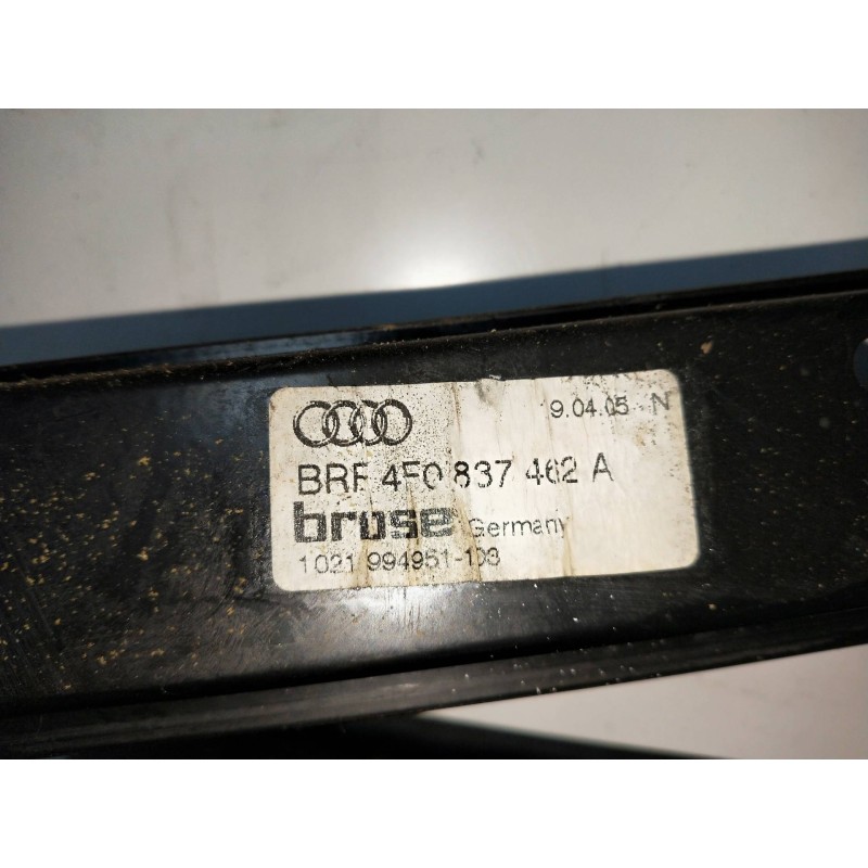 Recambio de elevalunas delantero derecho para audi a6 berlina (4f2) 2.0 tdi referencia OEM IAM 4F0959802B 4F0837462A 