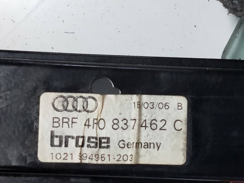 Recambio de elevalunas delantero derecho para audi a6 berlina (4f2) 2.0 16v tfsi referencia OEM IAM 4F0595802D 4F0837462C 