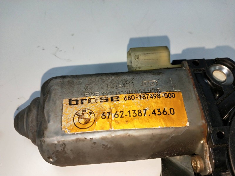 Recambio de elevalunas trasero izquierdo para bmw serie 3 berlina (e36) referencia OEM IAM 680187498000 676213874360 