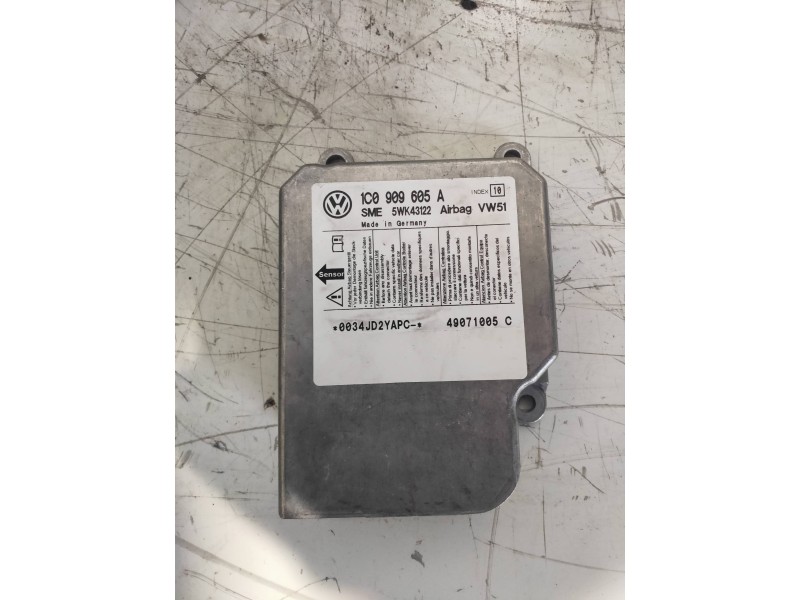 Recambio de kit airbag para volkswagen t5 transporter/furgoneta caja cerrada, techo elevado referencia OEM IAM   