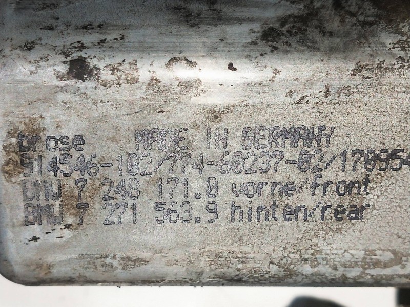 Recambio de elevalunas delantero izquierdo para bmw serie 5 lim. (f10) 520d referencia OEM IAM 72715639 72481710 