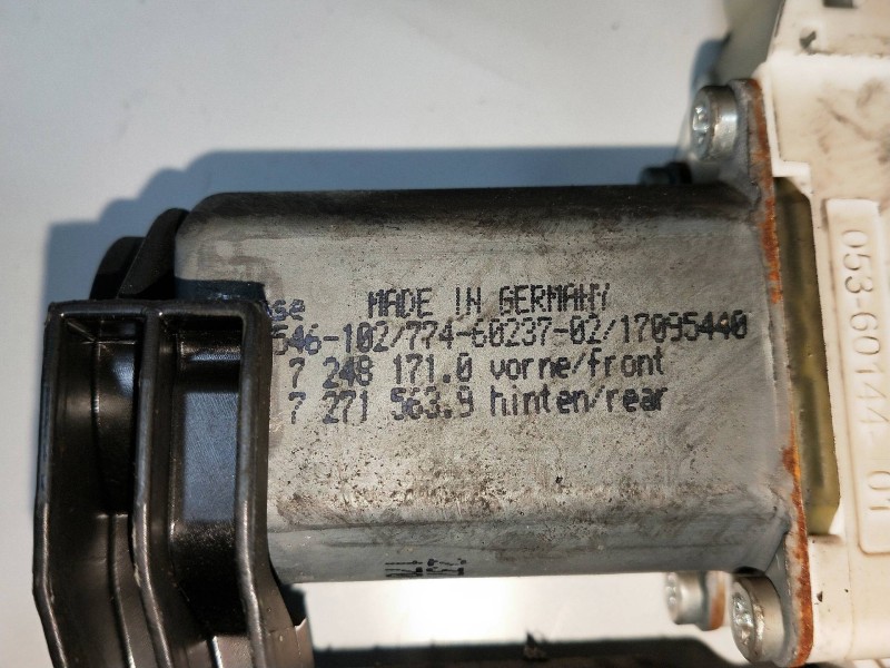 Recambio de elevalunas trasero izquierdo para bmw serie 5 lim. (f10) 520d referencia OEM IAM 72715639 72481710 