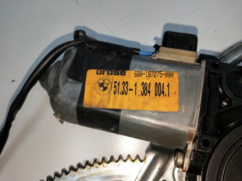 Recambio de elevalunas trasero derecho para bmw serie 5 berlina (e34) 3.5 cat referencia OEM IAM 513313840041  