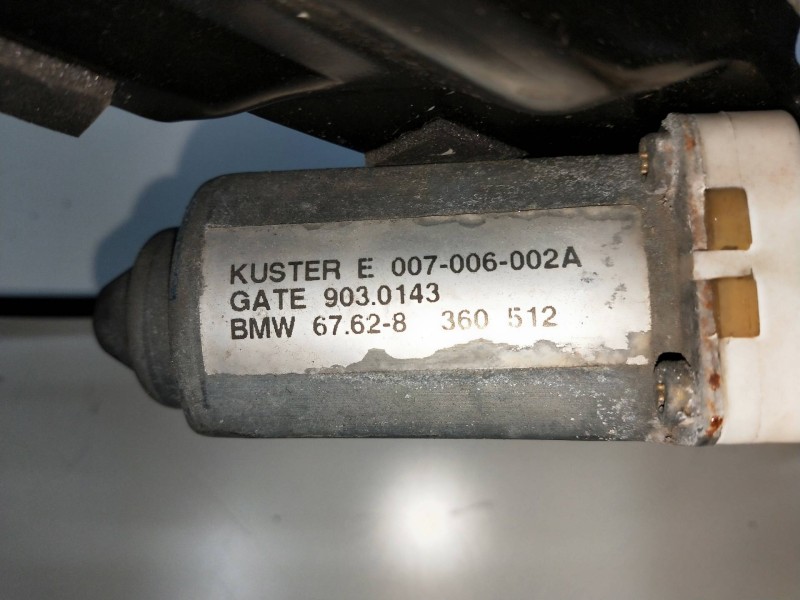 Recambio de elevalunas trasero izquierdo para bmw serie 5 touring (e39) 520d referencia OEM IAM 67628360512  