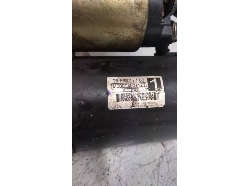 Recambio de motor arranque para citroen c2 sx referencia OEM IAM M000T45071ZT 9656317780 