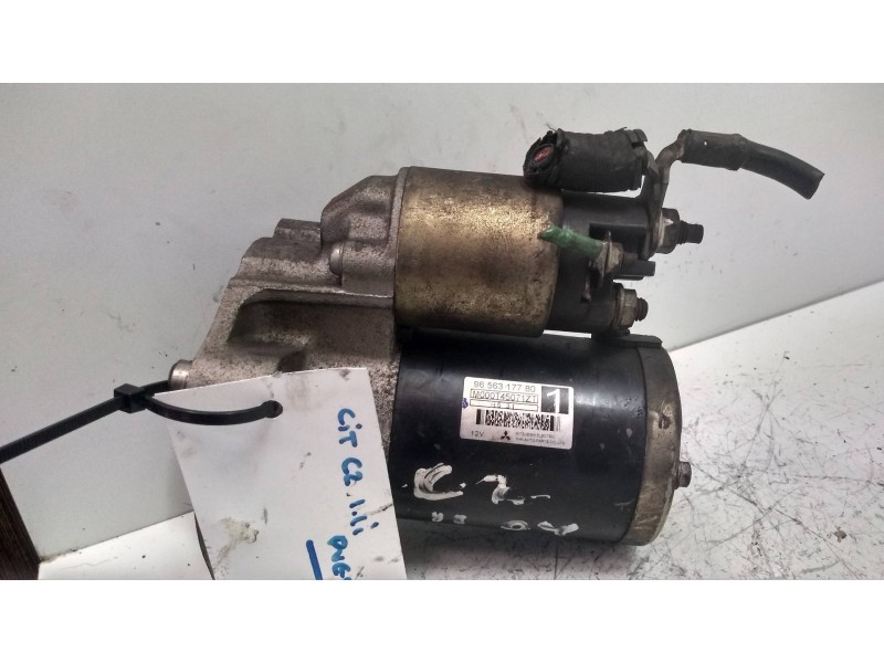 Recambio de motor arranque para citroen c2 sx referencia OEM IAM M000T45071ZT 9656317780 