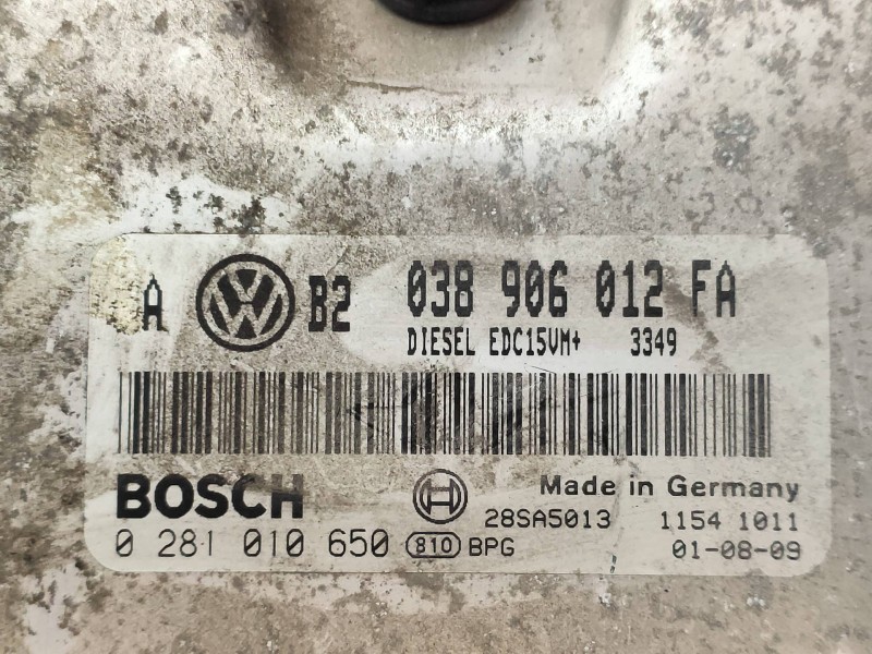 Recambio de centralita motor uce para volkswagen golf iv berlina (1j1) conceptline referencia OEM IAM 0281010650 038906012FA 28S