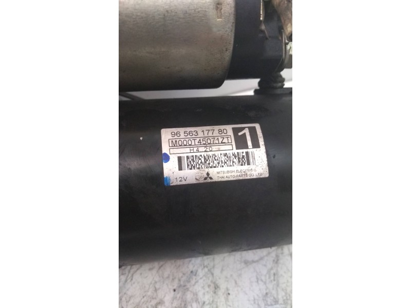 Recambio de motor arranque para citroen c3 1.1 satisfaction referencia OEM IAM M000T45071ZT 9656317780 MITSUBIHI Recambio de motor arranque para citroen c3 1.1 satisfaction referencia OEM IAM M000T45071ZT 9656317780 MITSUBIHI
