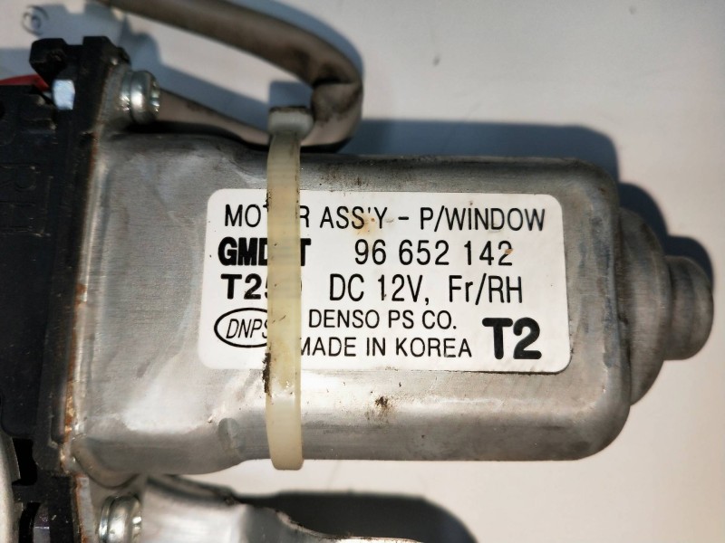 Recambio de elevalunas delantero derecho para chevrolet aveo 1.4 cat referencia OEM IAM 96652142  4P