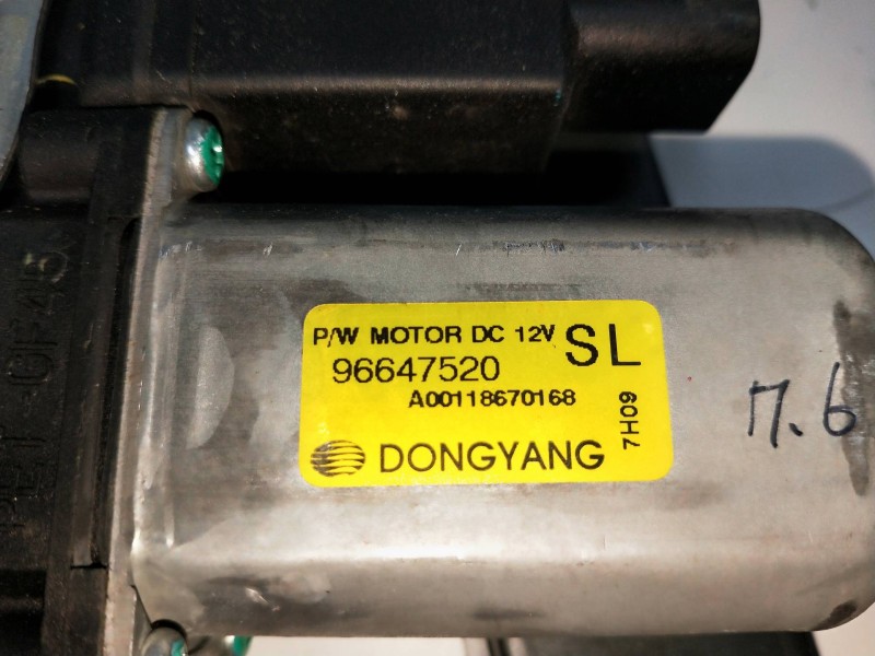 Recambio de elevalunas delantero izquierdo para chevrolet epica 2.0 diesel cat referencia OEM IAM 9694520  4P