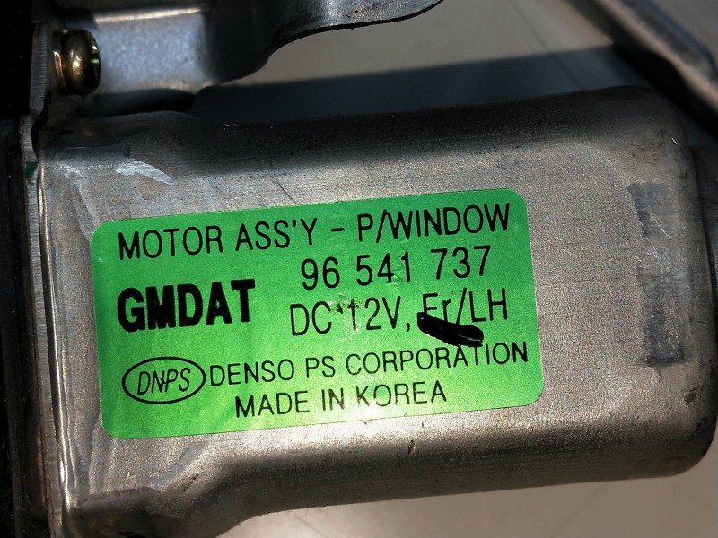 Recambio de elevalunas delantero izquierdo para daewoo kalos referencia OEM IAM 96541737   Recambio de elevalunas delantero izquierdo para daewoo kalos referencia OEM IAM 96541737