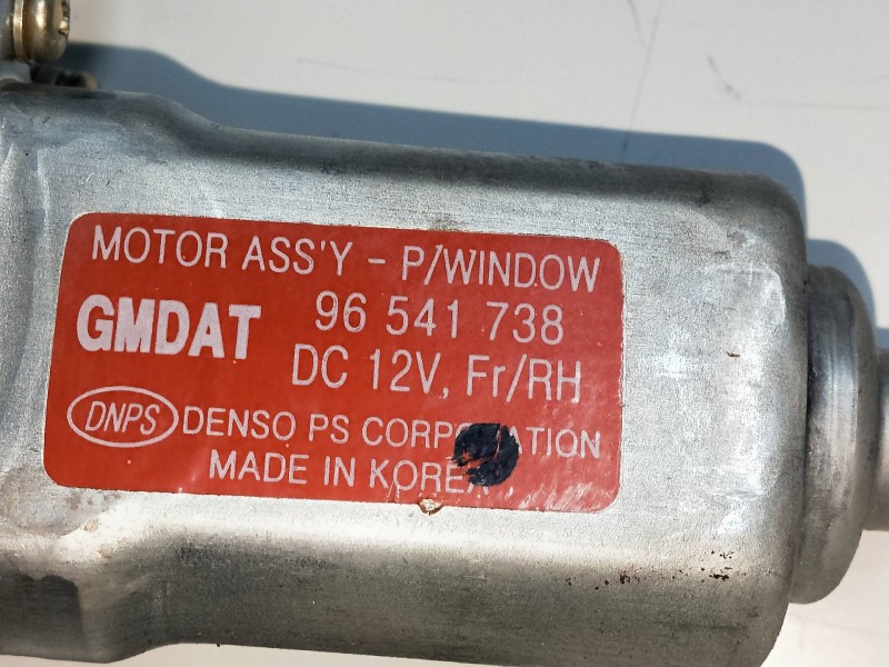 Recambio de elevalunas delantero derecho para daewoo kalos referencia OEM IAM 96541738   Recambio de elevalunas delantero derecho para daewoo kalos referencia OEM IAM 96541738