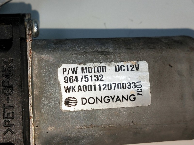 Recambio de elevalunas trasero derecho para chevrolet lacetti 2.0 diesel cat referencia OEM IAM 96475132  5P