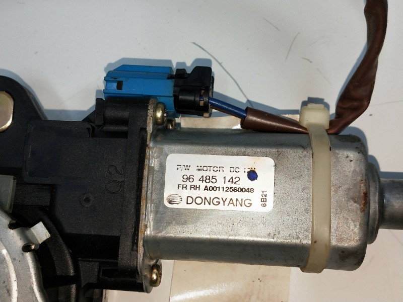 Recambio de elevalunas delantero derecho para chevrolet matiz 1.0 cat referencia OEM IAM 96485142  5P