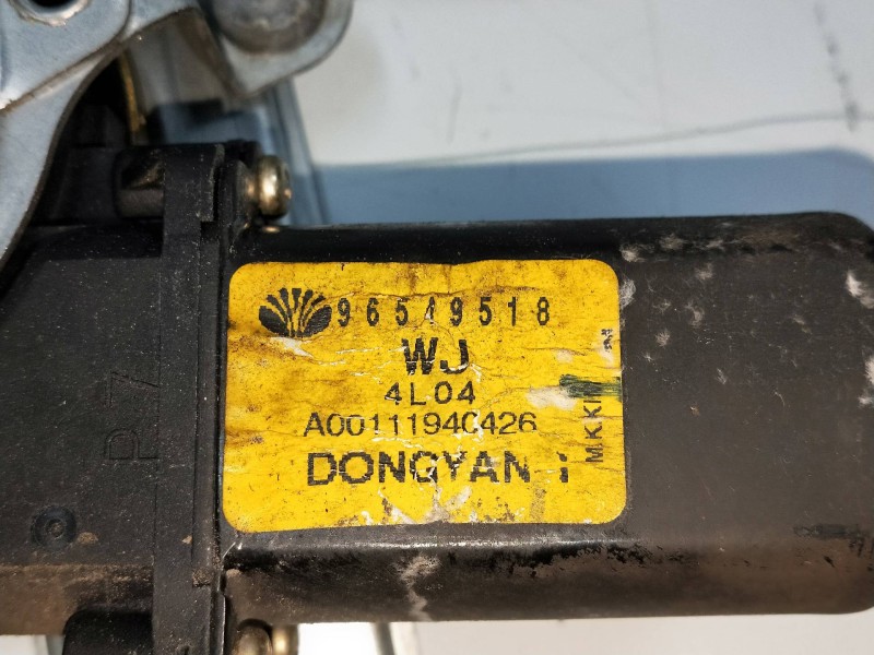 Recambio de elevalunas trasero izquierdo para chevrolet nubira berlina 1.6 cat referencia OEM IAM 96549518  4P