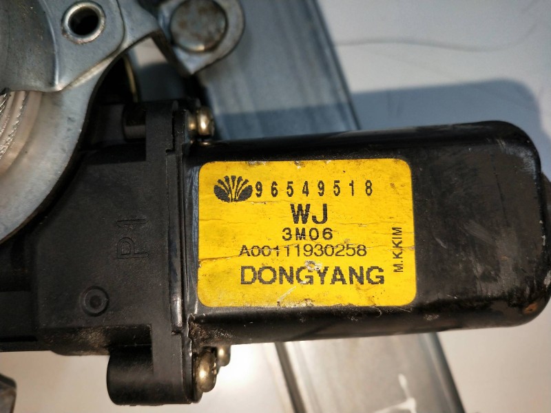 Recambio de elevalunas trasero izquierdo para daewoo nubira berlina 1.8 cat referencia OEM IAM 96549518  4P