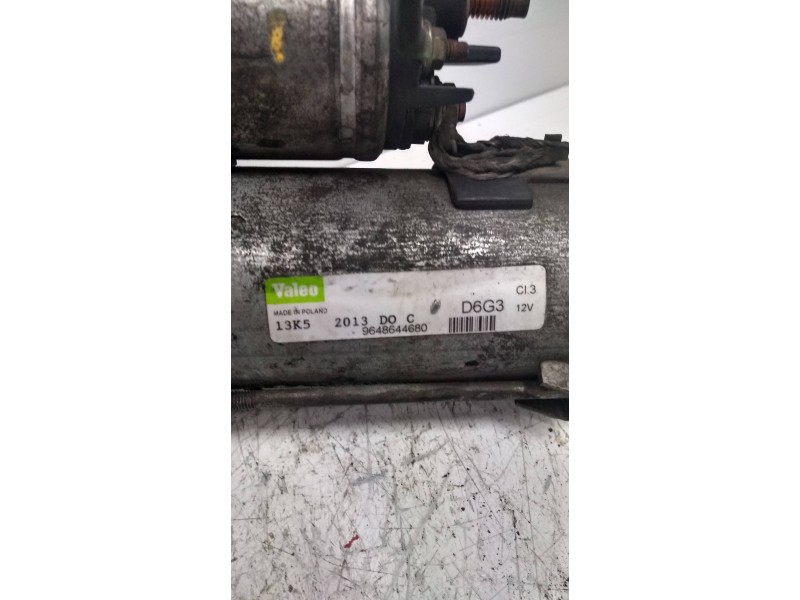 Recambio de motor arranque para citroen c4 berlina exclusive referencia OEM IAM D6G3 9648644680  Recambio de motor arranque para citroen c4 berlina exclusive referencia OEM IAM D6G3 9648644680