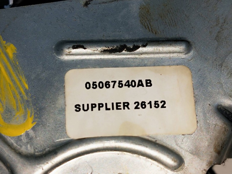 Recambio de elevalunas delantero derecho para chrysler pt cruiser (pt) 1.6 16v cat referencia OEM IAM 05067540AB  5P