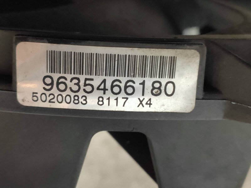 Recambio de electroventilador para lancia phedra (180) 2.2 jtd 16v emblema referencia OEM IAM 9635466180 5020083 