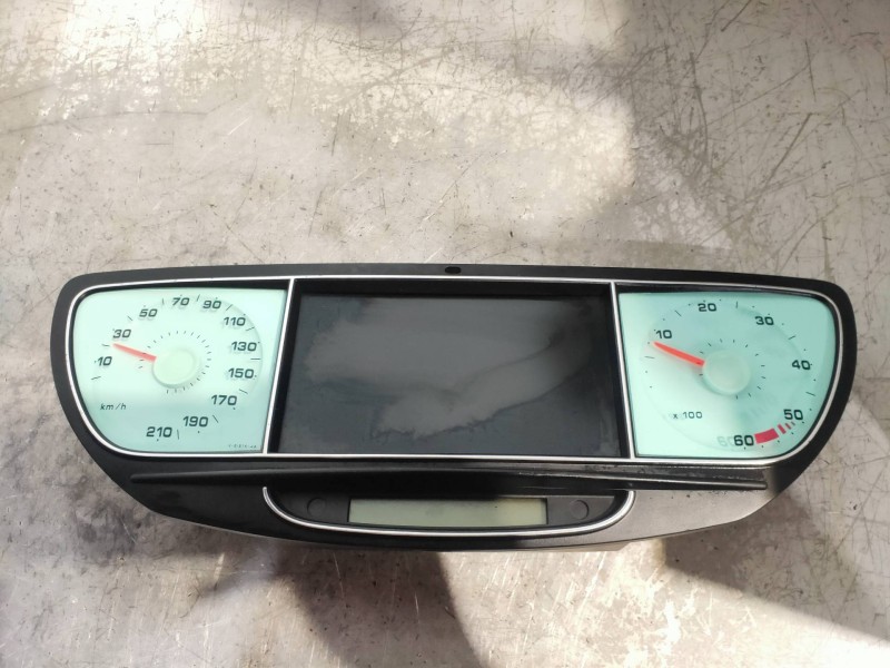 Recambio de cuadro instrumentos para lancia phedra (180) 2.2 jtd 16v emblema referencia OEM IAM 9643753080 1495744080 