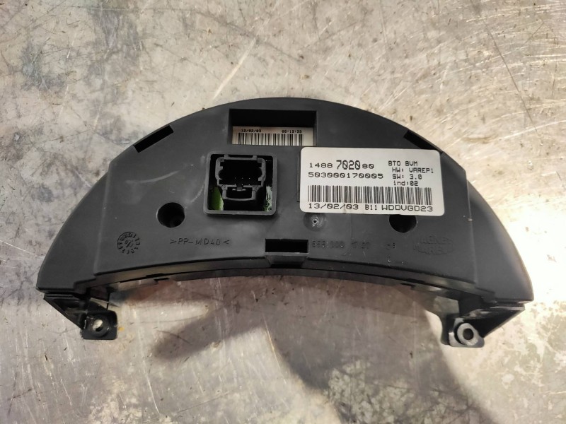 Recambio de cuadro instrumentos para lancia phedra (180) 2.2 jtd 16v emblema referencia OEM IAM 1488702080  