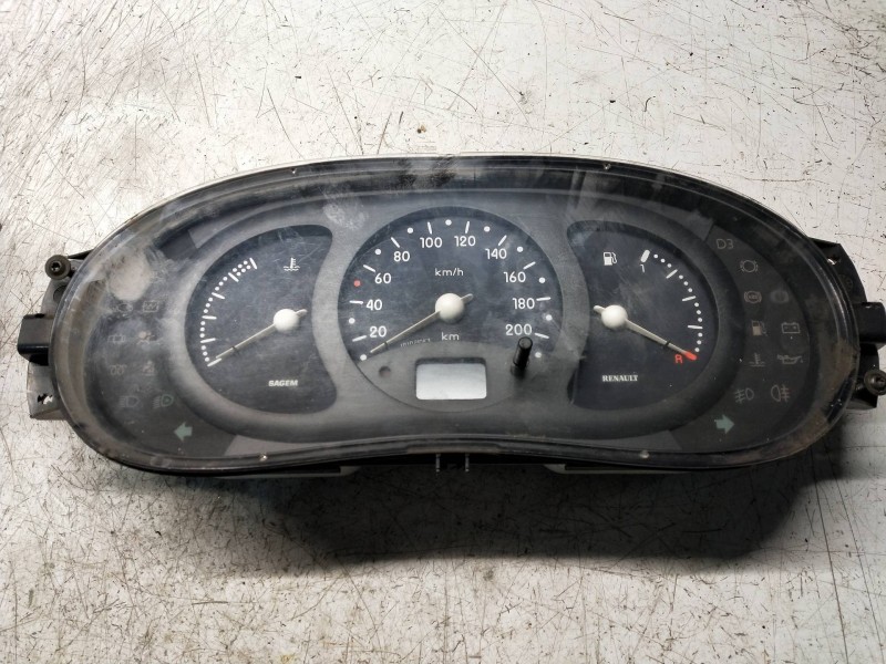 Recambio de cuadro instrumentos para renault clio ii fase i (b/cbo) 1.9 d referencia OEM IAM 7700410431G 216158586B 