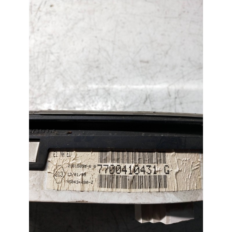 Recambio de cuadro instrumentos para renault clio ii fase i (b/cbo) 1.9 d referencia OEM IAM 7700410431G 216158586B 