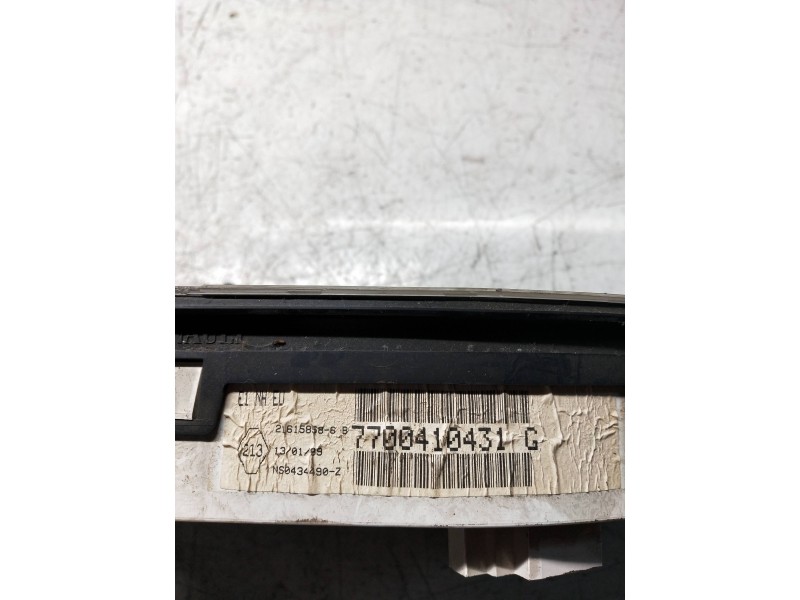 Recambio de cuadro instrumentos para renault clio ii fase i (b/cbo) 1.9 d referencia OEM IAM 7700410431G 216158586B 